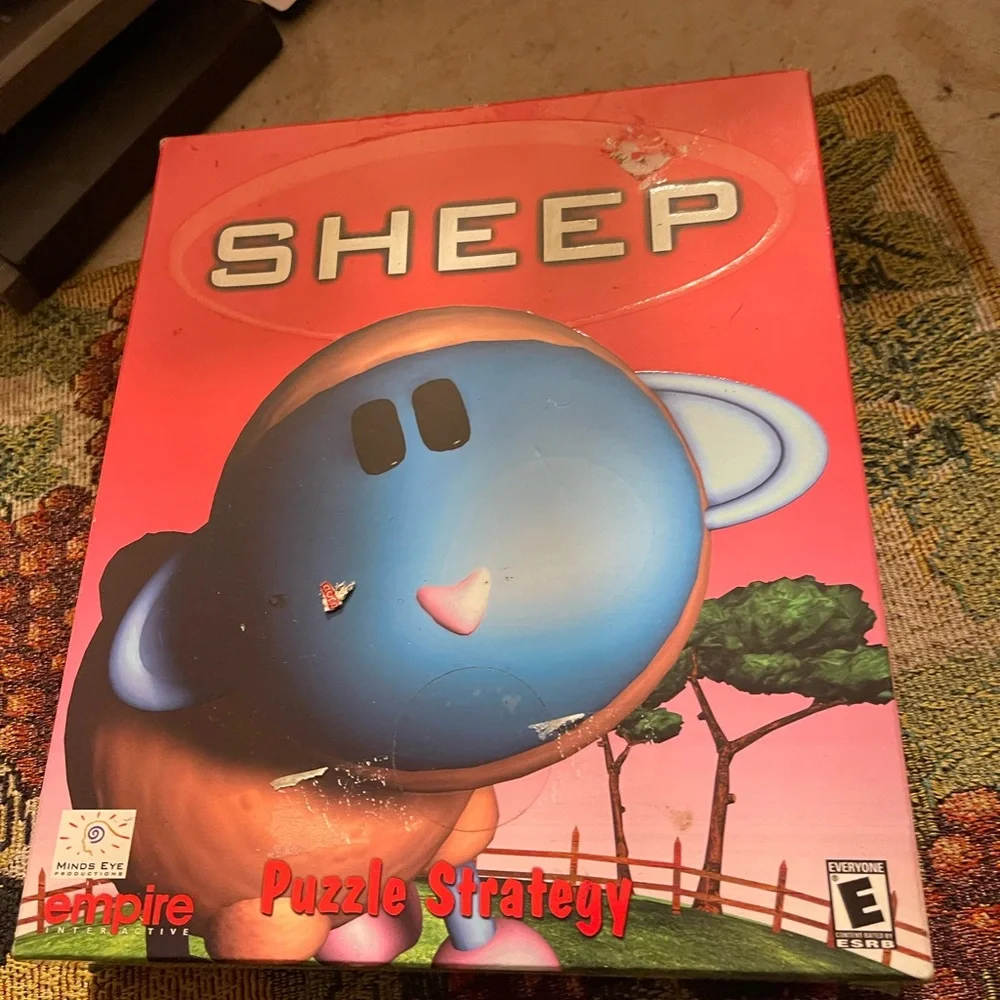 Sheep (PC, 2000) Big Box Strategy Game Rare